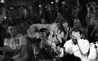 Ольга Панкратова и группа «Moskitos band» презентовали в клубе Севастополя «Artishock» проект «0692»