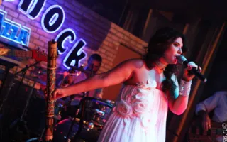 Ольга Панкратова и группа «Moskitos band» презентовали в клубе Севастополя «Artishock» проект «0692»