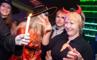 Вечеринка в стиле Halloween в клубе Севастополя «УРУ-РУ»