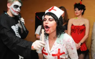 Вечеринка в стиле Halloween в клубе Севастополя «УРУ-РУ»