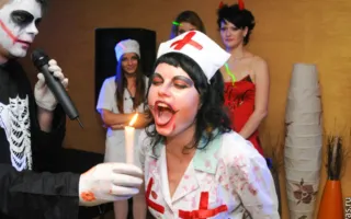 Вечеринка в стиле Halloween в клубе Севастополя «УРУ-РУ»