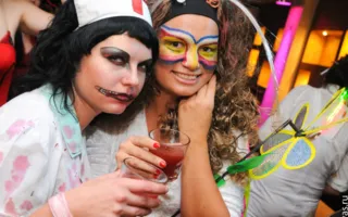 Вечеринка в стиле Halloween в клубе Севастополя «УРУ-РУ»