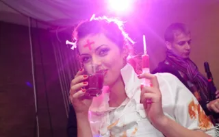 Вечеринка в стиле Halloween в клубе Севастополя «УРУ-РУ»