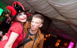 Вечеринка в стиле Halloween в клубе Севастополя «УРУ-РУ»