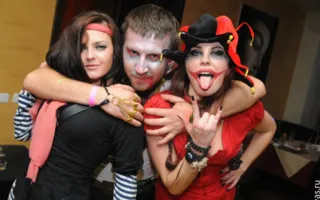 Вечеринка в стиле Halloween в клубе Севастополя «УРУ-РУ»