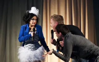 Frau Comedy ярко отметили свой первый день рождения в ночном клубе «Zeppelin» («Цеппелин»)