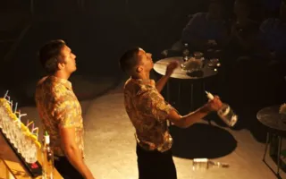 Frau Comedy ярко отметили свой первый день рождения в ночном клубе «Zeppelin» («Цеппелин»)