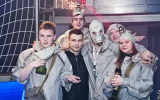В ночном клубе «Цеппелин» конец света отметили на тематической вечеринке