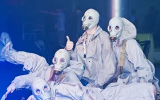 В ночном клубе «Цеппелин» конец света отметили на тематической вечеринке