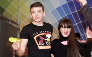 В ночном клубе «Zeppelin» на «Флирт party» разминались перед Днём влюбленных