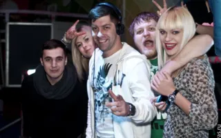 В ночном клубе «Zeppelin» на «Флирт party» разминались перед Днём влюбленных