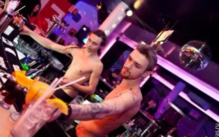 День влюбленных в «Party Bar 13» отметили эротическим шоу со стриптизом