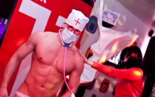 День влюбленных в «Party Bar 13» отметили эротическим шоу со стриптизом