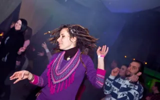 В День влюбленных в клубе «Zeppelin» целовались всю ночь напролет