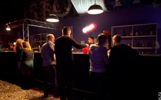 В пятницу в ночном клубе «Zeppelin» разминались перед встречей 23 февраля