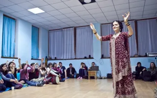Вечеринка в стиле этно-фьюжн в самом «Сердце йоги»