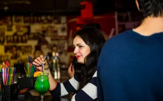 Влюблённые студенты зажгли на вечеринке в «Ночь святого Валентина»